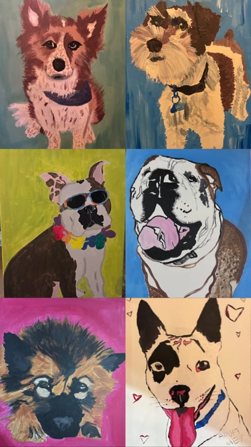 Image of "Paint Your Pet" // Thur 4/23 6-9pm