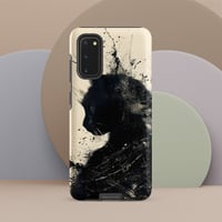 Image 9 of Black Cat On Ivory Tough case for Samsung®