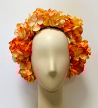 Image 1 of Orange/yellow flower halo