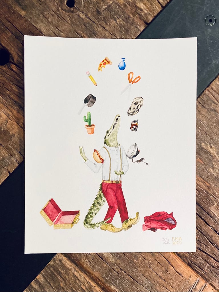 Cajun Encounters Limited Edition Signed Print