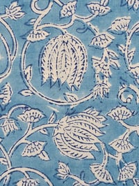 Image 4 of Namaste fabric lotus bleu