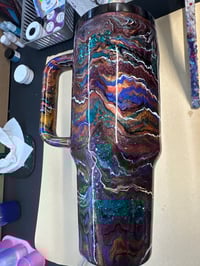 40oz mashup teal orange