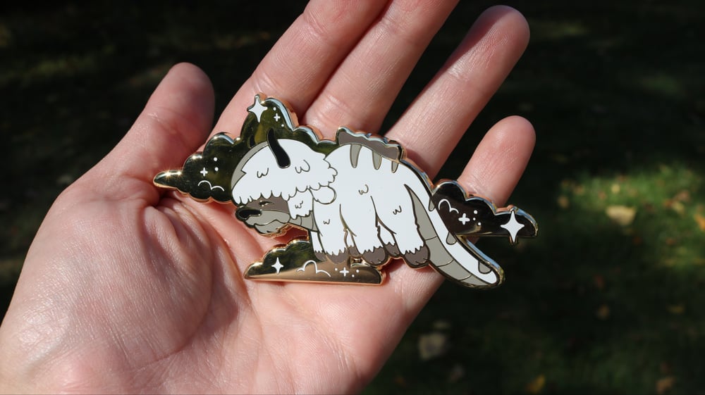 Image of Flying Bison Hard Enamel Pin ATLA 