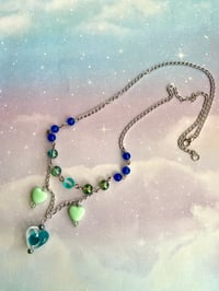 Image 1 of Icy Heart Chain Necklace