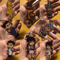 PLvsPW acrylic charms