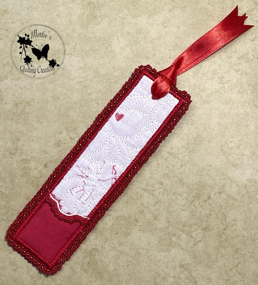 Image of Vintage Heirloom Keepsake Bookmark-  Valentine