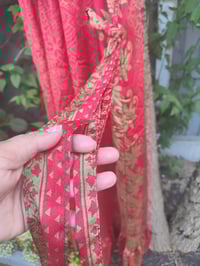 Image 3 of Pefkos maxi dress-  Red Green- Size 10-18 uk