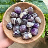 Chevron Amethyst Tumble