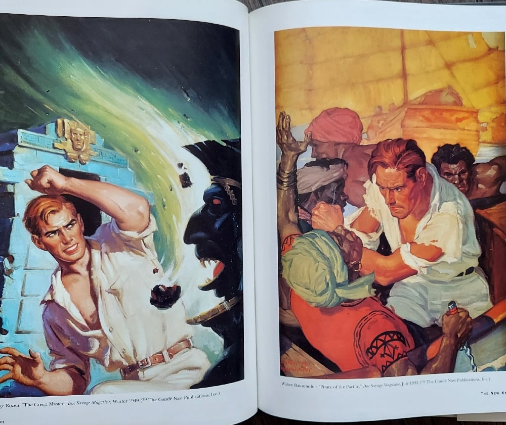Pulp Art: Original Cover Paintings for the Great American Pulp Magazines, by Robert Lesser