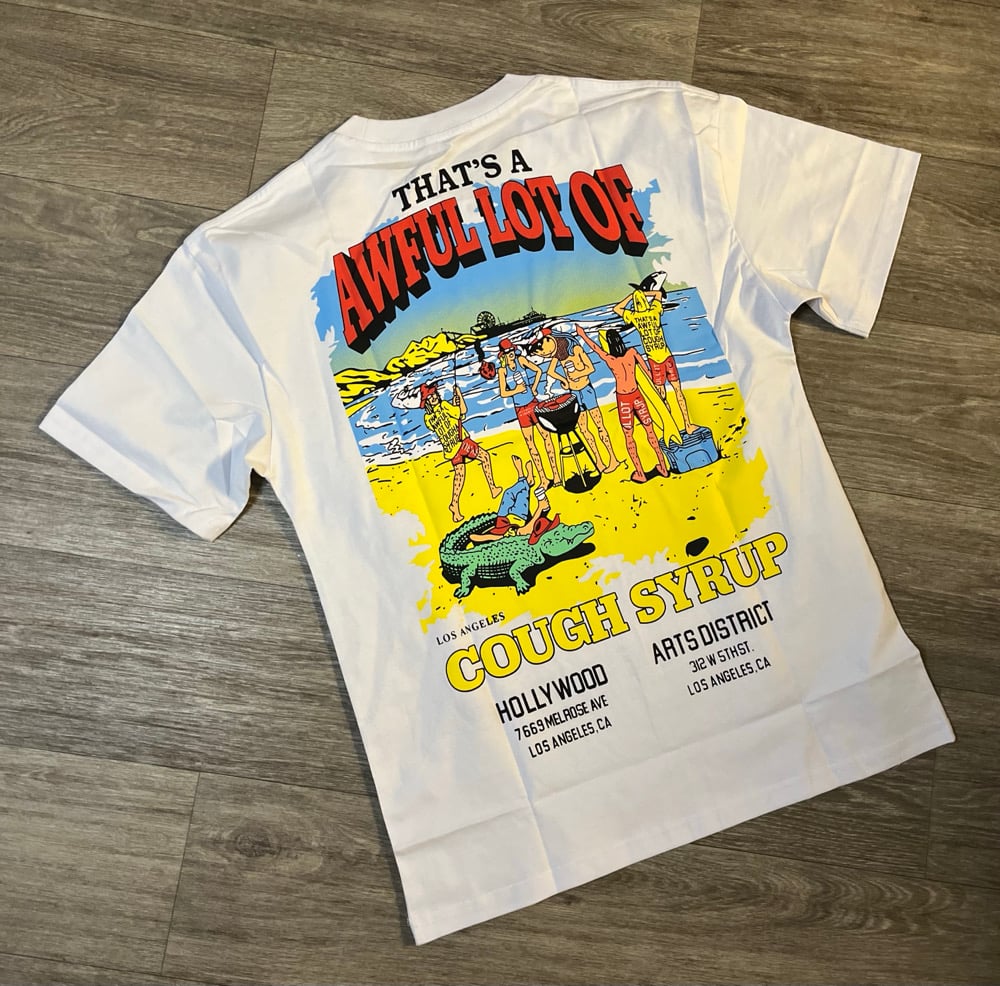 Image of Cough Sryup Beach Shirt