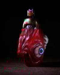 Image 19 of Mini Bic lighter sleeve, Egg Of The King - Handcrafted OOAK