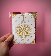 carte de vœux blanc modèle 2 (soldée) 