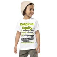 Image 3 of Religious Equity Toddler Short Sleeve Tee