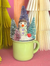 Image 1 of SALE! Winter Scene - Mini Mug (2)