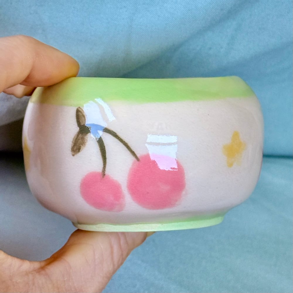image of cherry star cup