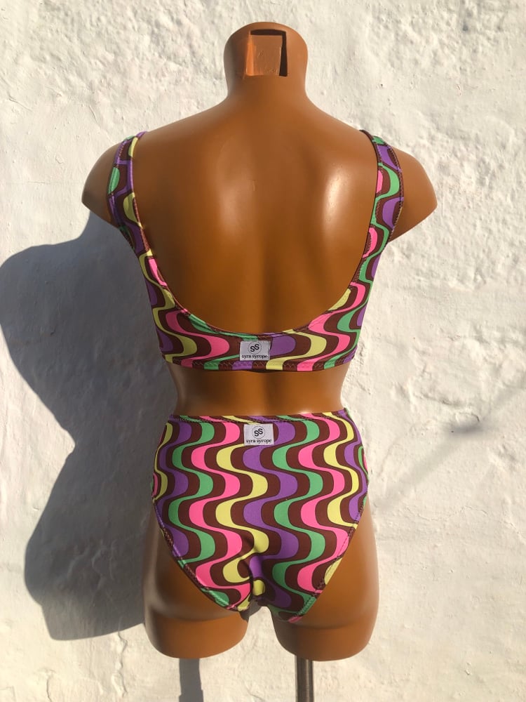 Image of Bikini alto Retro