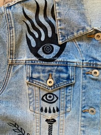 Image 7 of 'So Far So Good' Denim Printed Jacket Oneshot