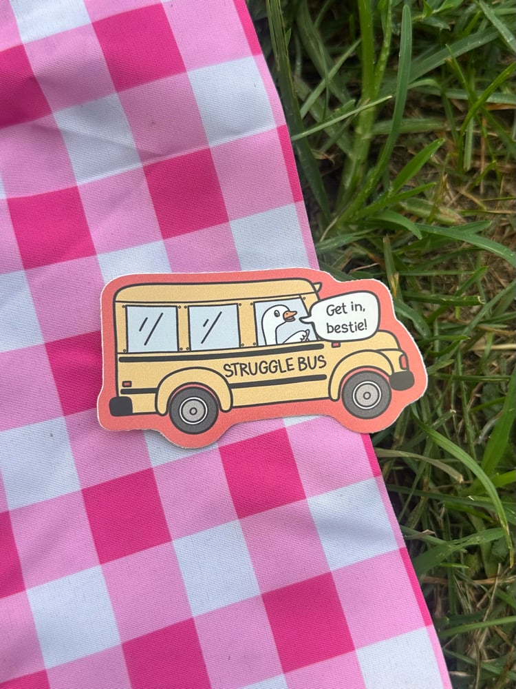 Image of Struggle Bus Sticker