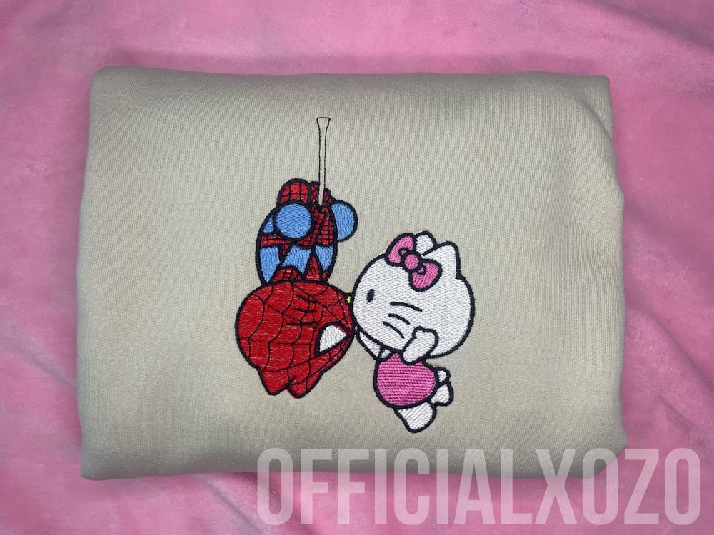 Image of Spiderman x Hello Kitty 💙🩷