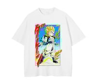 Dragonball graphic print t-shirt ssj Gotenks 