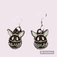 Eevee Earrings 🤎