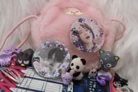 Image 2 of txt deco pins