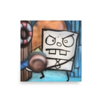 Doodlebob Print