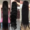 natural color body wave transparent/hd unit