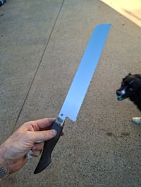 Custom order bread knife
