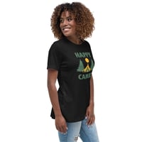 Image 7 of Women's Relaxed T-Shirt, Happy Camper T-Shirt | Camping Outdoor Adventure Graphic Tee