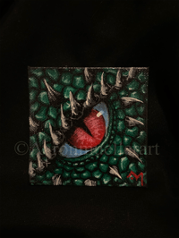 Image 1 of Green Dragon Eye magnet