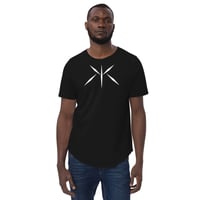 Image 1 of Reformed By Iron Logo Men's Curved Hem T-Shirt