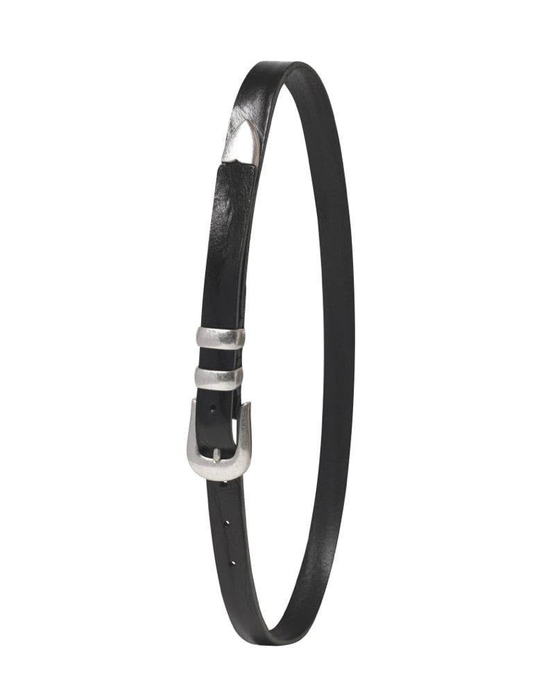 Image of KLDSCOPE - Joey Leather Belt (Wave)
