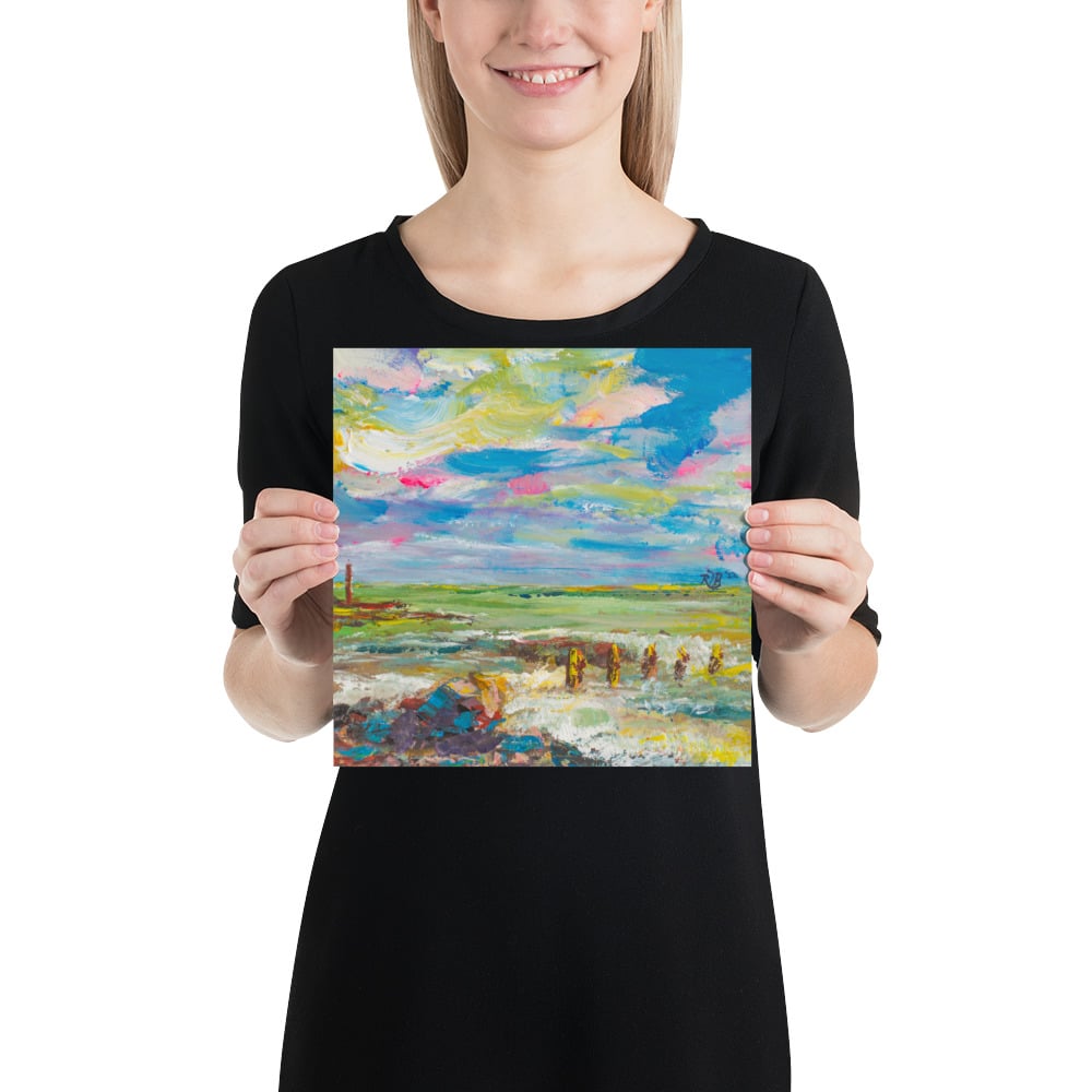 Image of ||| PRINT ||| - "Lake Michigan Was Angry that Day... Pt. 6"