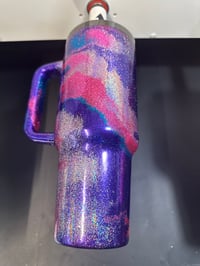 40oz glitter swirl