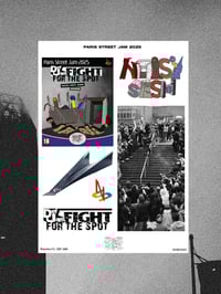Image 1 of PARIS STREET JAM 2025 Stickers board 