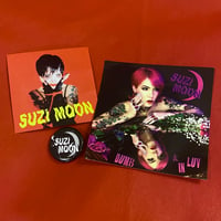 Suzi Moon Sticker & Pin Pack