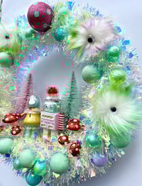 Image 3 of Far Out Couple Wreath