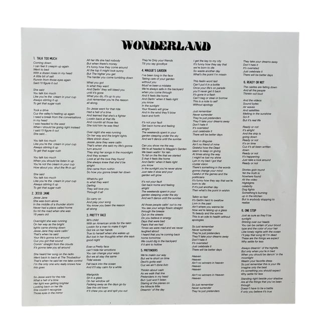 Wonderland LP ~ Vinyl 