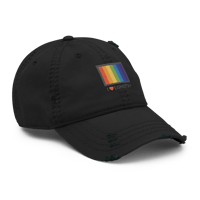 Image 13 of I Love LGTVHD+ Distressed Dad hat