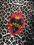 new dark leopard sacred heart bag Image 10