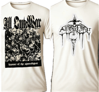 Image 3 of ALL OUT WAR "HYMNS" T-SHIRT.