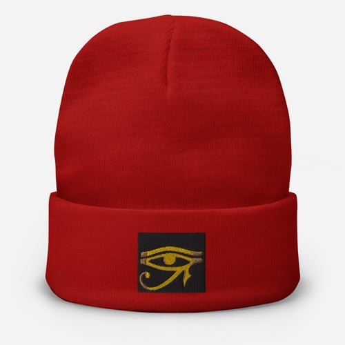 Image of Eye am Embroidered Beanie