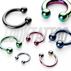 Circular Barbell Piercing Jewerly 