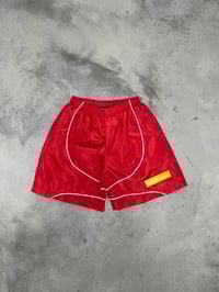 Image 3 of RED YELLOW  REFLECTIVE FULLZIP NYLON WINDBREAKER