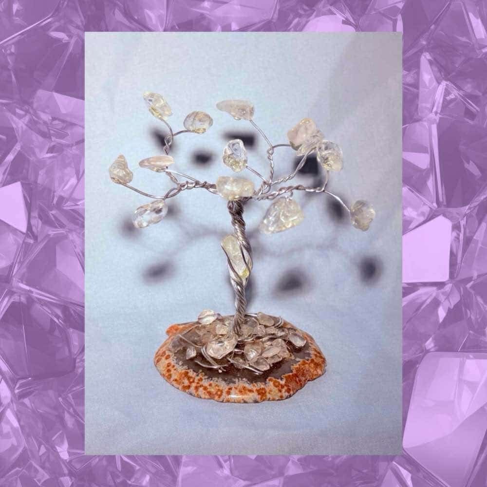 Image of Clear Quartz Crystal Tree