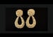 Image of Gold Clustered Pierced Earrings 