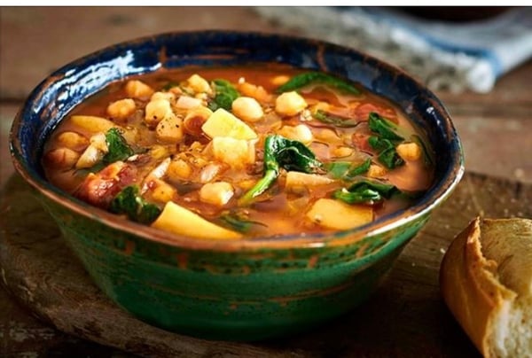 Image of SPANISH CHICKPEA SOUP WITH SPINACH *frozen