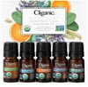 Cliganic Organic Aromatherapy Essential Oils Set (Top 5)