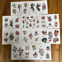Image 2 of Rich Fie 10-Sheet Flash Set Circa 2022